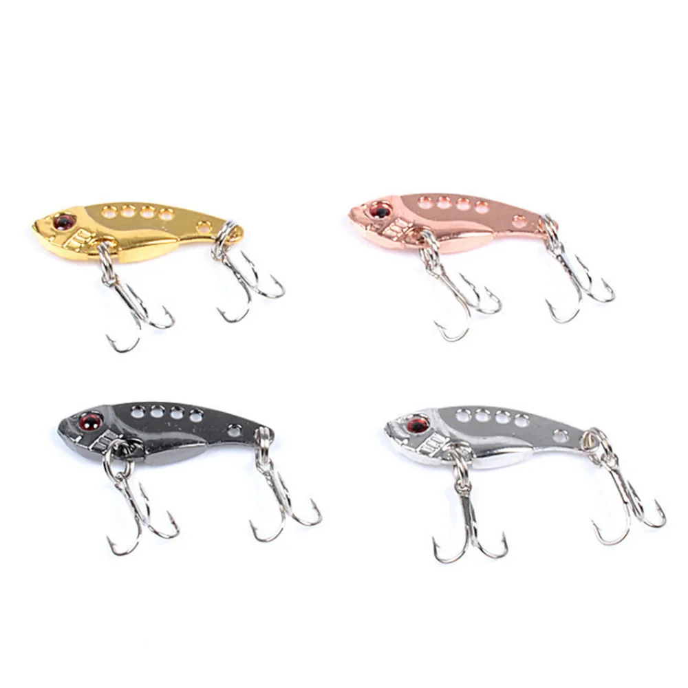 FISHINAPOT 1 шт. 3 5 см г металлическая искусственная мини приманка с 2 тройными крючками