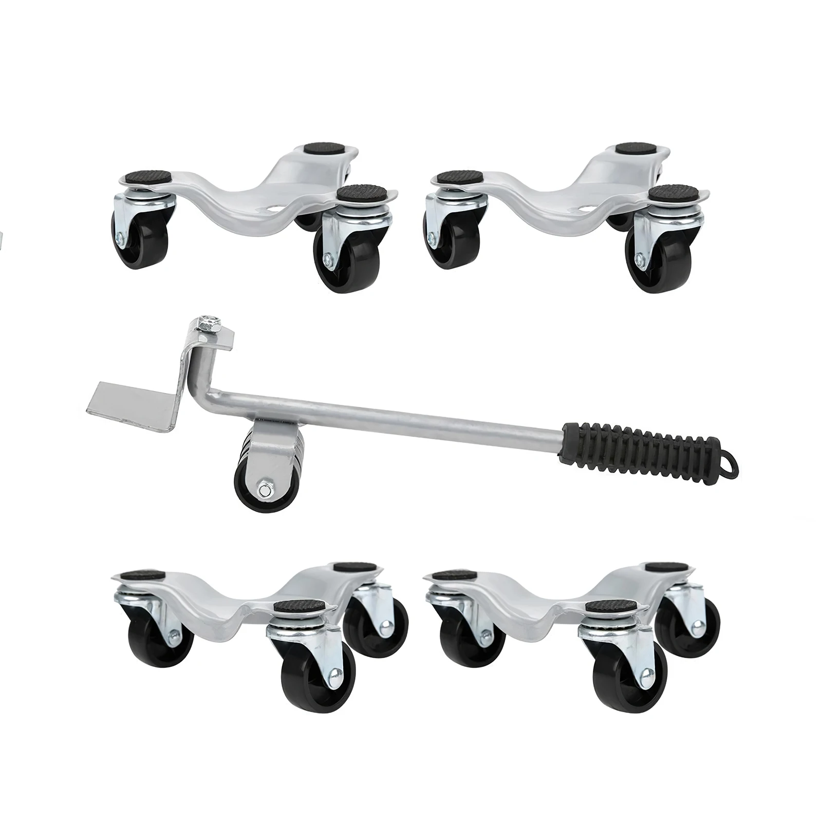 

Furniture Moving Transport Tool Set 4 Mover Roller+1 Wheel Bar Heavy Duty Furniture Lifter Lifting Furniture Helper