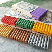 16pcs stamps wax sticks for melting glue gun sealing wax sticks wedding party invitation sealing wax for fashion gift decoration