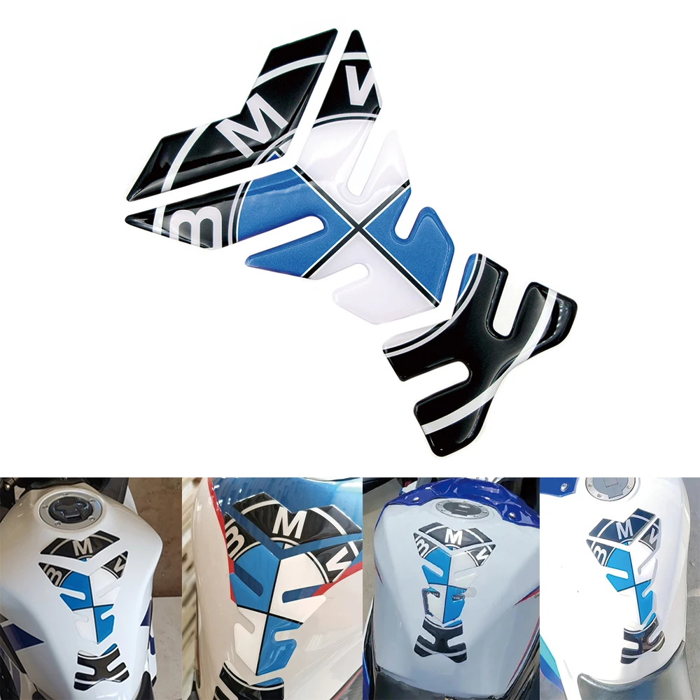 3D наклейки на бак мотоцикла резиновые для BMW R1200 R1250 RT GS S1000RR S1000R S1000XR F800 G310|Накладки