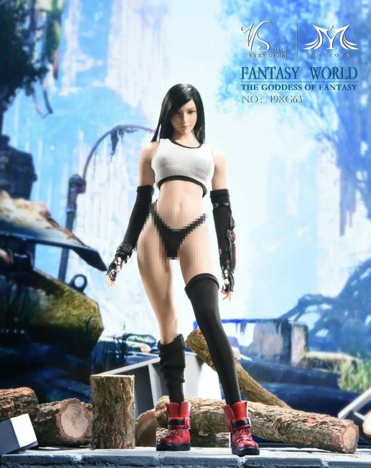 Лидер продаж VSTOYS 1/6 экшн-фигурки девушек Tifa Lockhart богини Фэнтези 19XG63 12 дюймов набор
