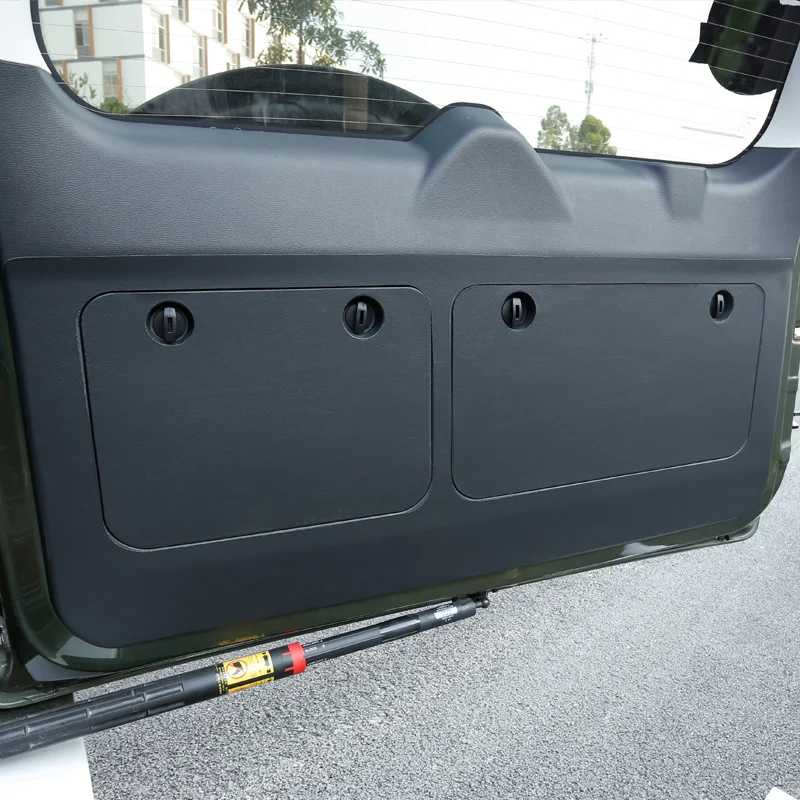 Lsrtw2017 волоконно-Кожаный Автомобильный задний дверной коврик для Great Wall Haval H9 2015 2016