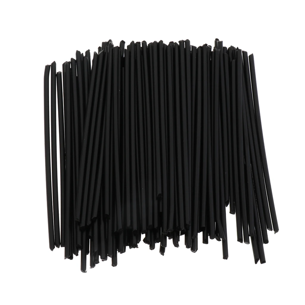 

Tooyful 1 Pack/10pcs ABS Plastic Guitar Bass Neck Fret Side Position Markers Inlay Dots - 1.5mm