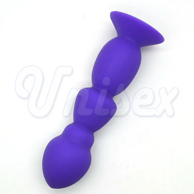 QUYUE конечная прочная средняя Анальная пробка с сильной присоской Вагина киска