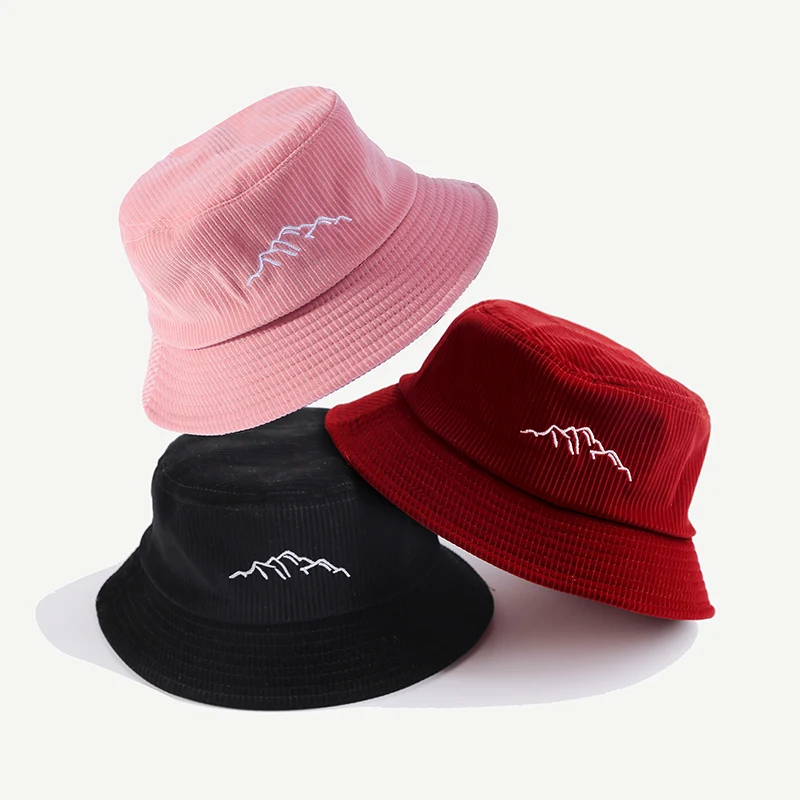 Осенняя Новая женская Рыбацкая шляпа вельвет наружное ведро солнцезащитная