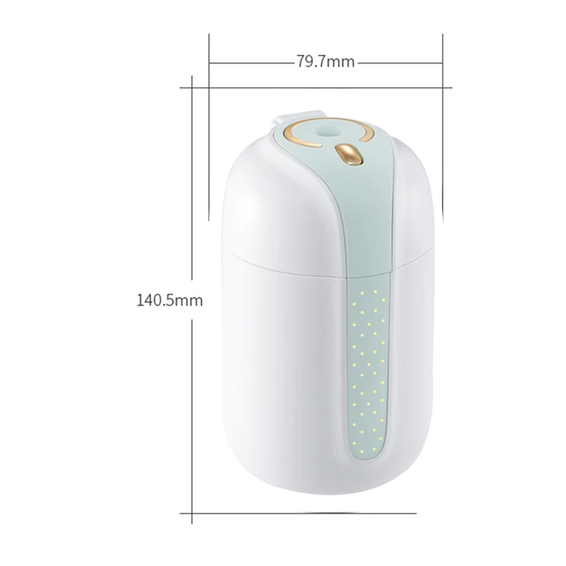Gift Wireless Aroma Essential Oil Diffuser USB Air Humidifier Portable Ultrasonic Mist Purifier with Battery | Бытовая техника