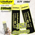 Литиевый аккумулятор Liitokala Lii31S 18650, 18650 в, литий-ионный перезаряжаемый аккумулятор, налобный фонарь, фонарик, фонарик, аккумулятор