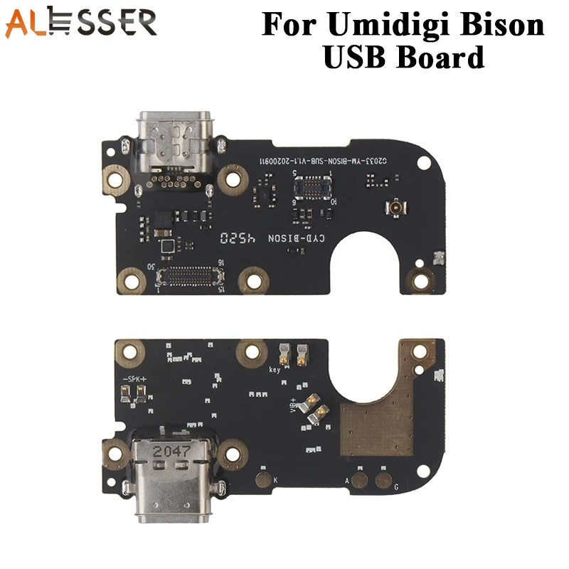 Плата разъема Alesser для Umidigi Bison запасная часть замены платы USB аксессуары