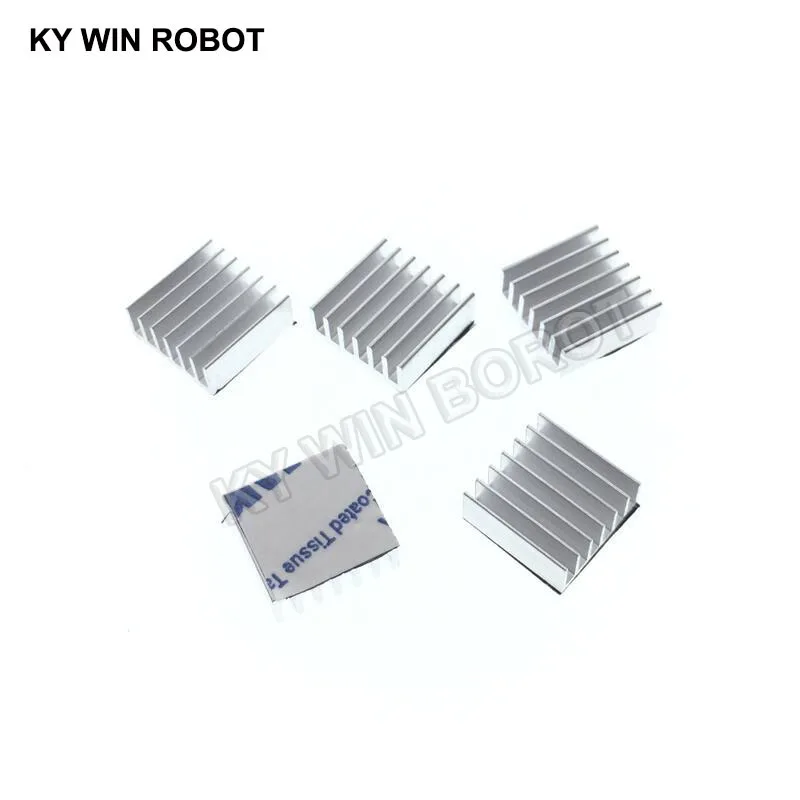10pcs Computer Cooler Radiator Aluminum Heatsink Heat sink for Electronic Chip Heat dissipation Cooling Pads 14*14*6mm