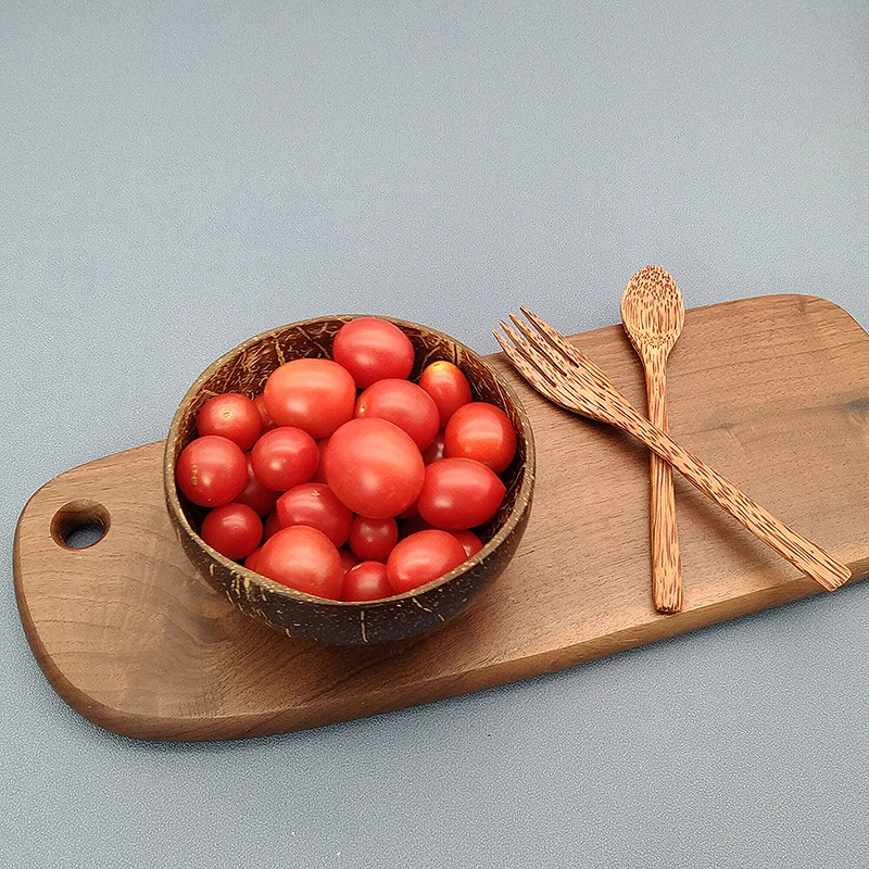 Чистое Натуральное кокосовое Изысканная ремесла домашнего хозяйства посуда