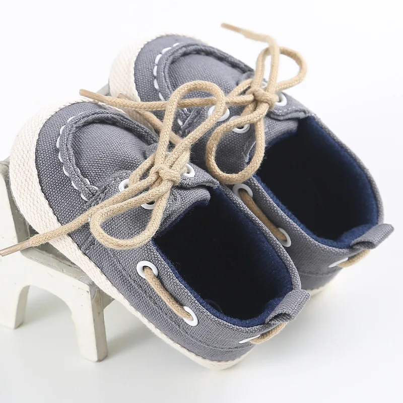 

2020 Casual Infant Newborn Toddler Baby Girl Boy Schoenen Shoes Baby Boys Soft Sole Lace Up Cotton First Walkers Sneakers Shoes