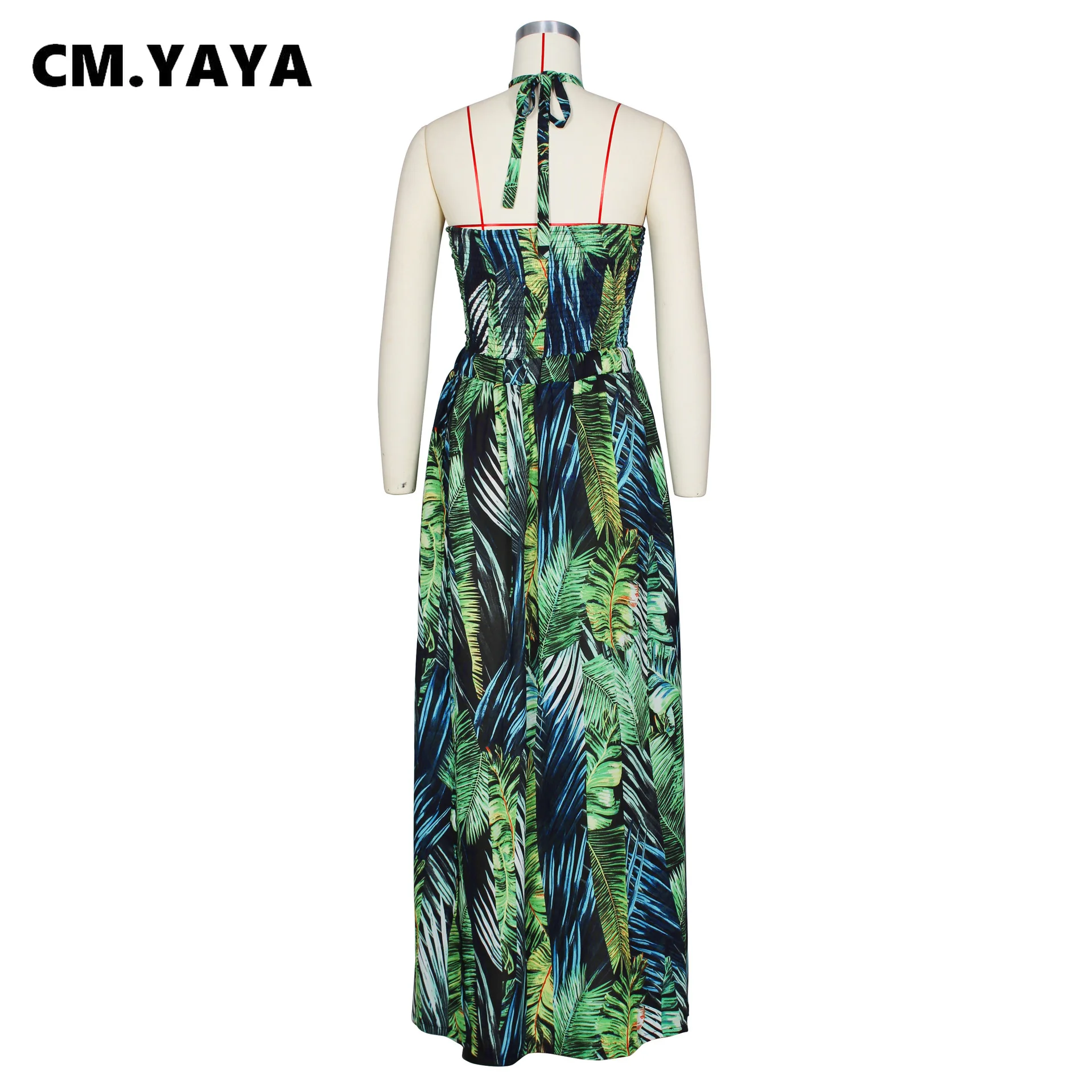 Женское ажурное платье без рукавов длинное макси с высоким разрезом и открытой