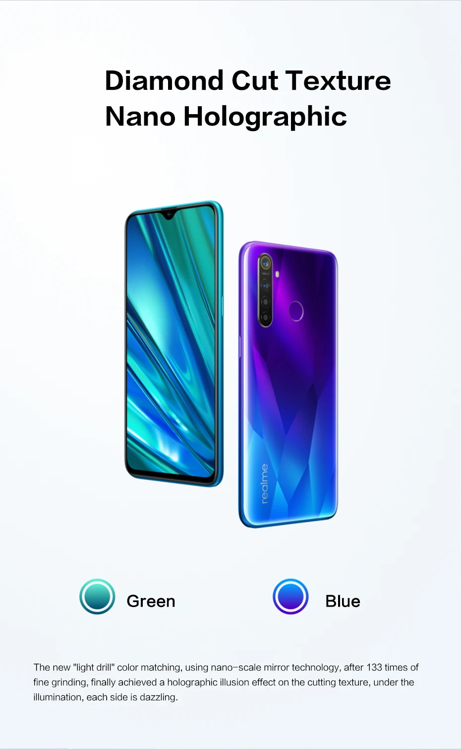 Realme Q мобильный телефон 6,3 дюймов Snapdragon 712 AIE Восьмиядерный 48мп четырехъядерный камера VOOC 20 Вт быстрое зарядное устройство 4035 мАч Android смартфон