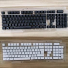 104 Keycaps русская полупрозрачная подсветка Keycaps для вишни клавиатура MX Переключатель R9JB
