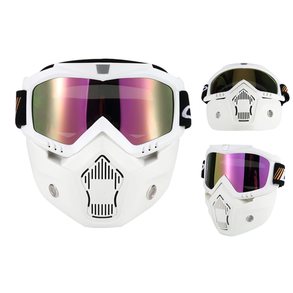 Универсальные мотоциклетные очки винтажные гоночные шлемы с открытым лицом