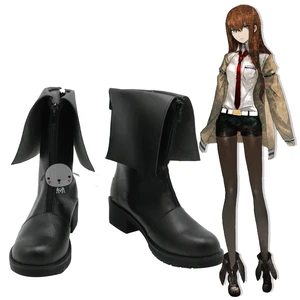 Аниме Fate Steins Gate, косплей, ботинки для косплея Makise Kurisu Hayase Ami