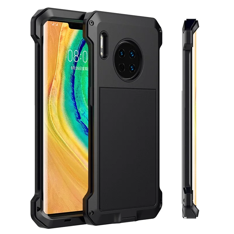 

Armor 360 Full Protect Case For Huawei Mate 30 Pro case Metal r Doom Heavy Duty Metal for huawei Mate30 case Shockproof Coque