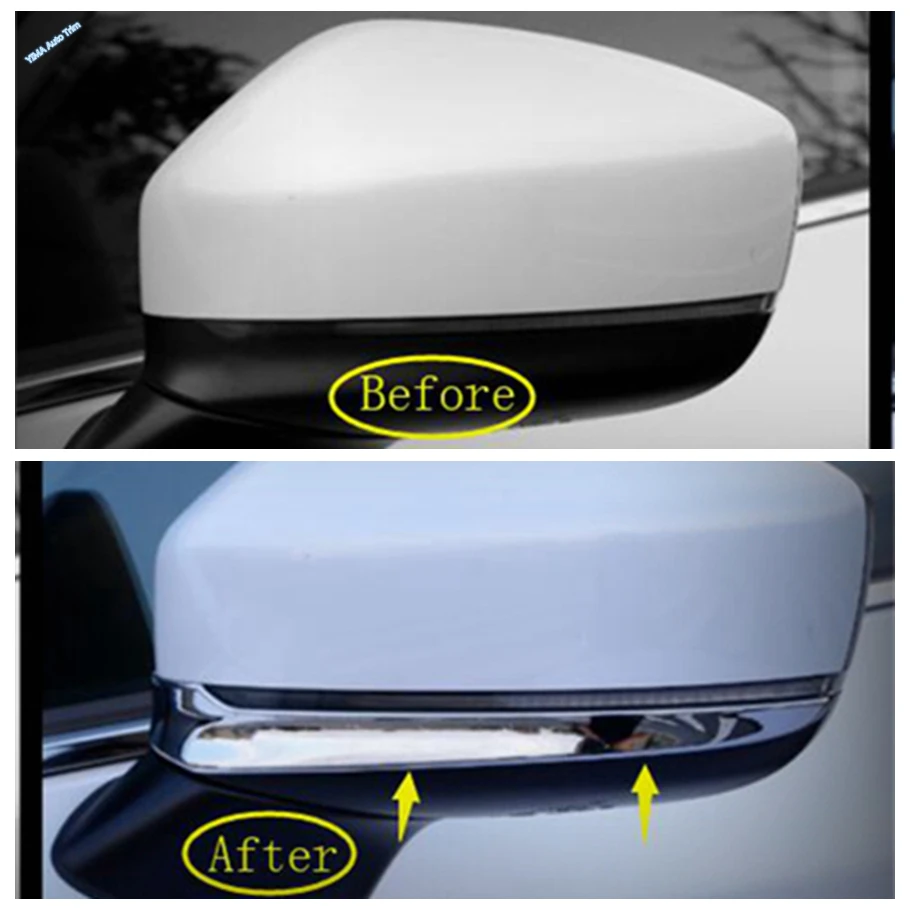 Хромированная защитная полоса для зеркала заднего вида на дверь Lapetus обшивка