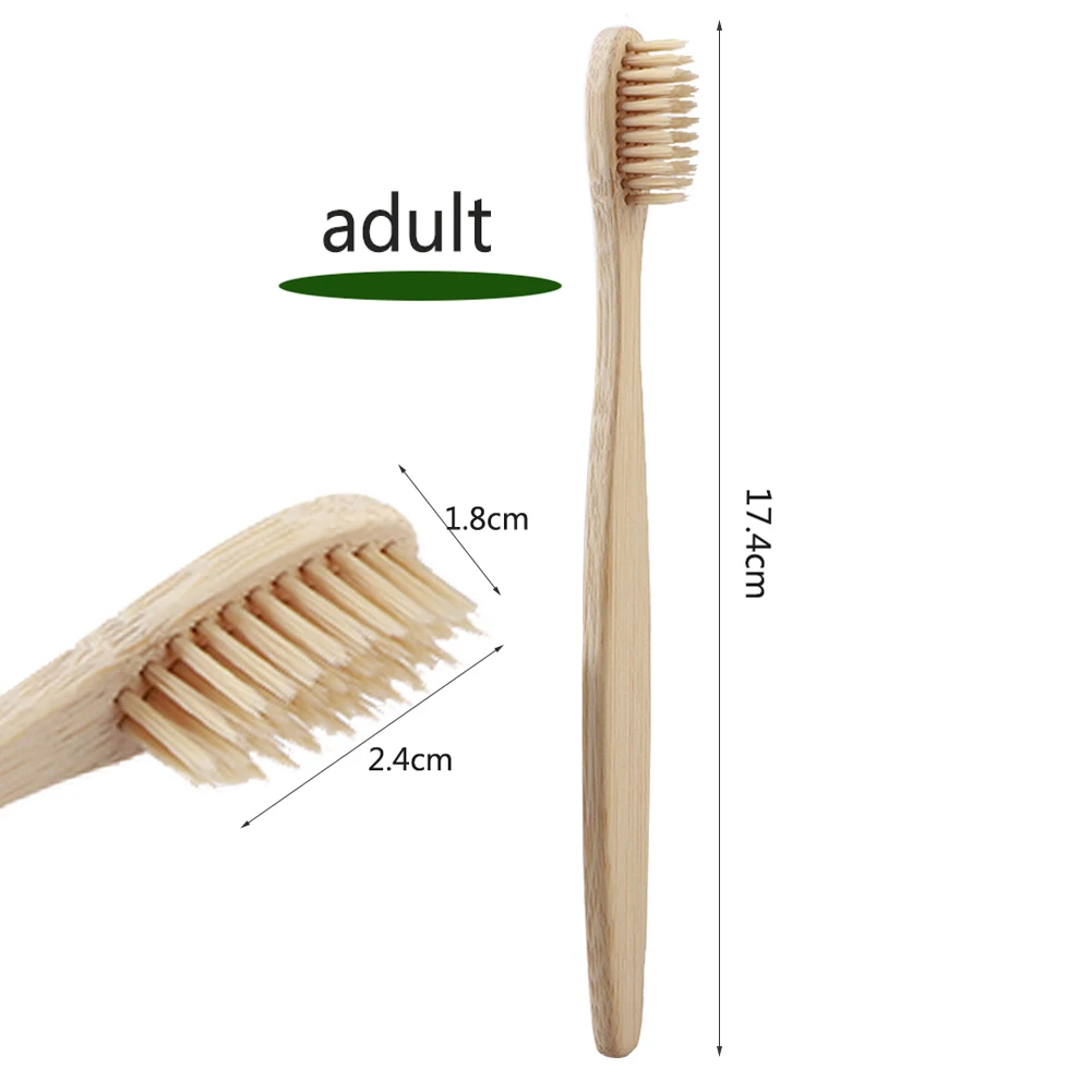 Экологичная зубная щетка с бамбуковым углем для здоровья полости рта