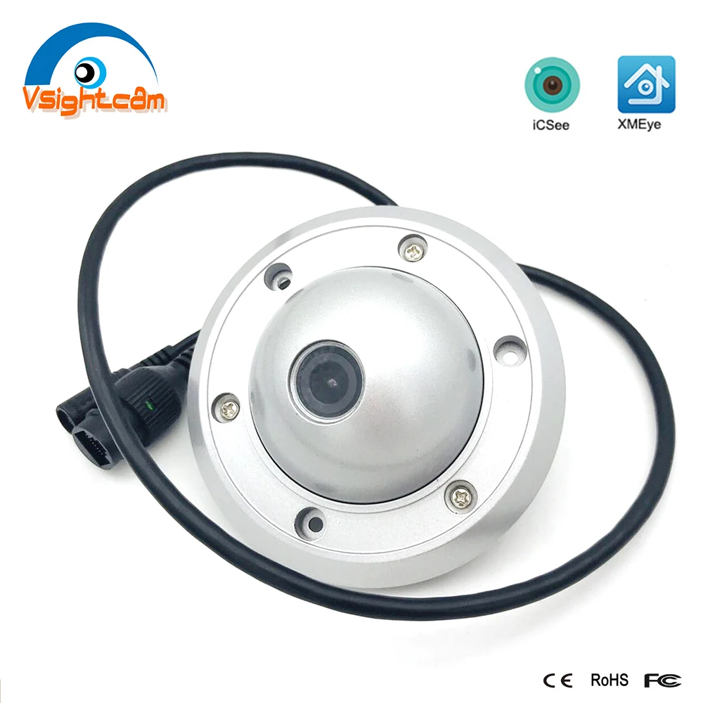 1080P 5MP H265 Elevator Camera Mini Flying Saucer Dome UFO Camera Indoor P2P IP Camera Network CCTV Security Wired Home Camera
