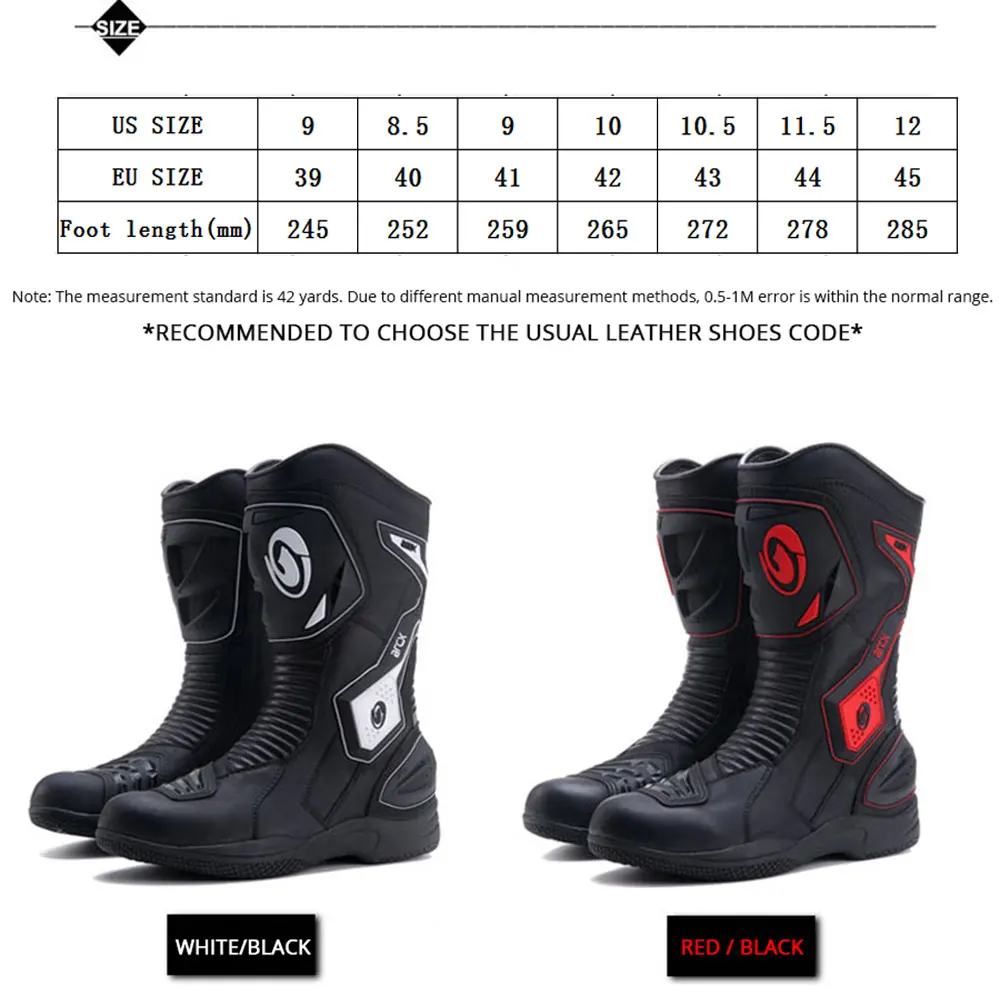 

ARCX Motorcycle Boots Men Off-road Motocross Boots Professional SPEED Biker Shoes Waterproof Motorbike Riding Shoes Botas