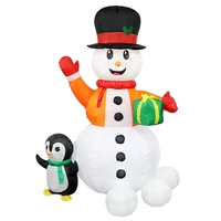 holiday inflatables with colorful lighttransformer blower parties courtyards multicolor lights yard decorations clearance