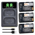 Аккумулятор LPE6 LP E6 LP-E6 2600 мАч + двойное зарядное устройство USB со светодиодной подсветкой для камеры Canon EOS 5D Mark II III 6D 7D 60D 70D 80D EOS 5DS R