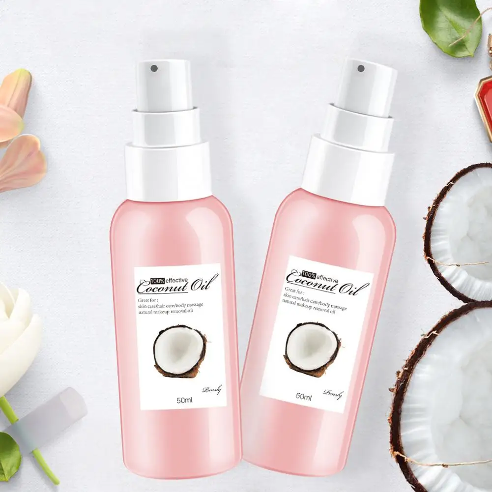 Яркий гламурный натуральный кокос масло эфирное растение волос уход за кожей