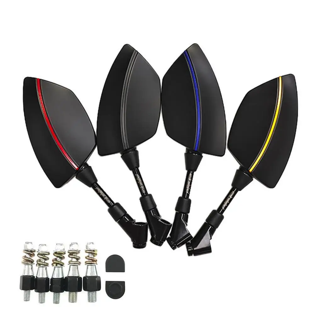 

Universal 8MM 10MM Motorbike Parts Moto Side Mirrors For FZ1N FZ8N XJ6N FZ6N S FZ600N FZ1000N CB400 Mirror Motorcycle Rearview