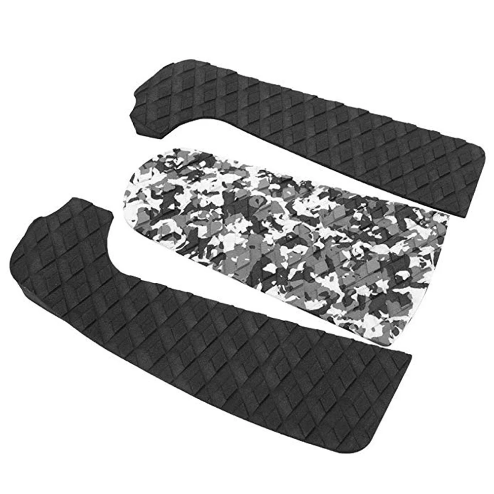 

3pcs Sports Safety Adhesive Accessories Traction Non Slip Grip Equipment Surfboard Tail Pad Outdoor Wide Use EVA Protection