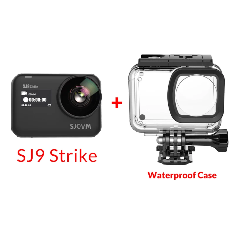 SJ9 Strike Add Case SJCAM SJ9 серия SJ9 Strike SJ9 Max гироскоп Корпус Водонепроницаемый 4K Экшн-камера прямая передача 2,4G Wifi спортивная видеокамера - Цвет: SJ9 Strike Add Case