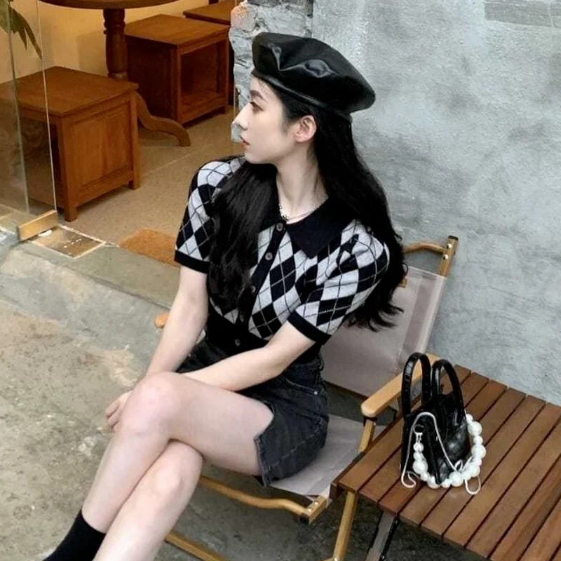 Кардиган Для женщин Maiden Англия элегантный дизайн укороченный свитер пикантная