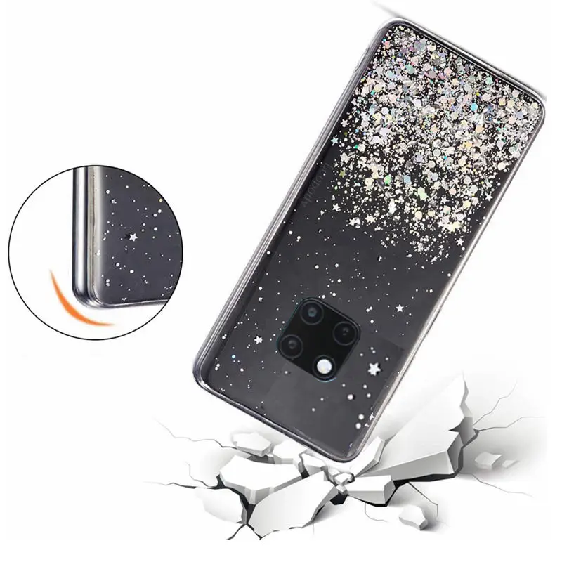 FOR Huawei mate 20 X TPU Soft Case For Huawei mate 20 pro Anit-Skid phone Case for huawei mate 20 lite 20X 20LITE Back cover