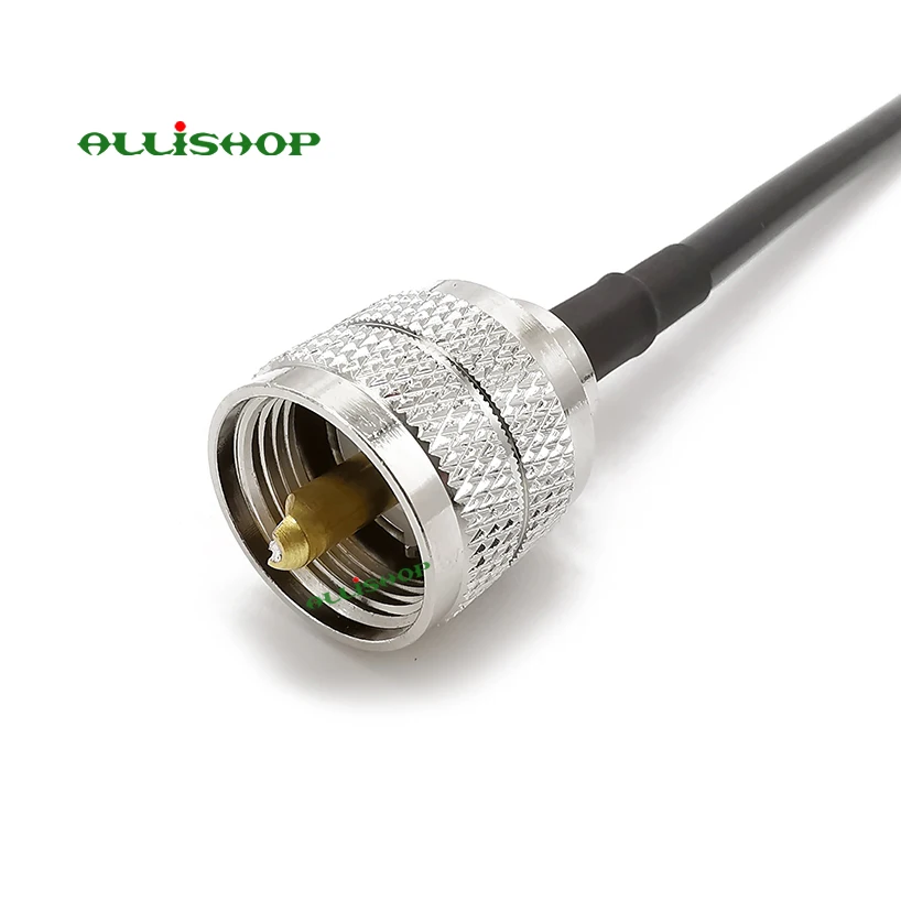 UHF PL259 Male к N Тип мужской косичка LMR-195 Ручной радио RF помощью соединительного кабеля UHF Разъем для подключения N SO239 брюк для мальчиков от 1/3/5/8/10/12/15 м