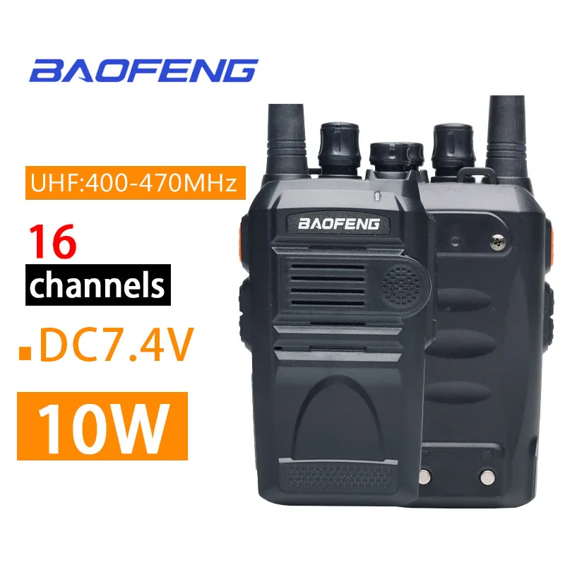 

Рация Baofeng BF-999S, 3 - 5 км, CB-радио, FM-трансивер, УВЧ, морское радио