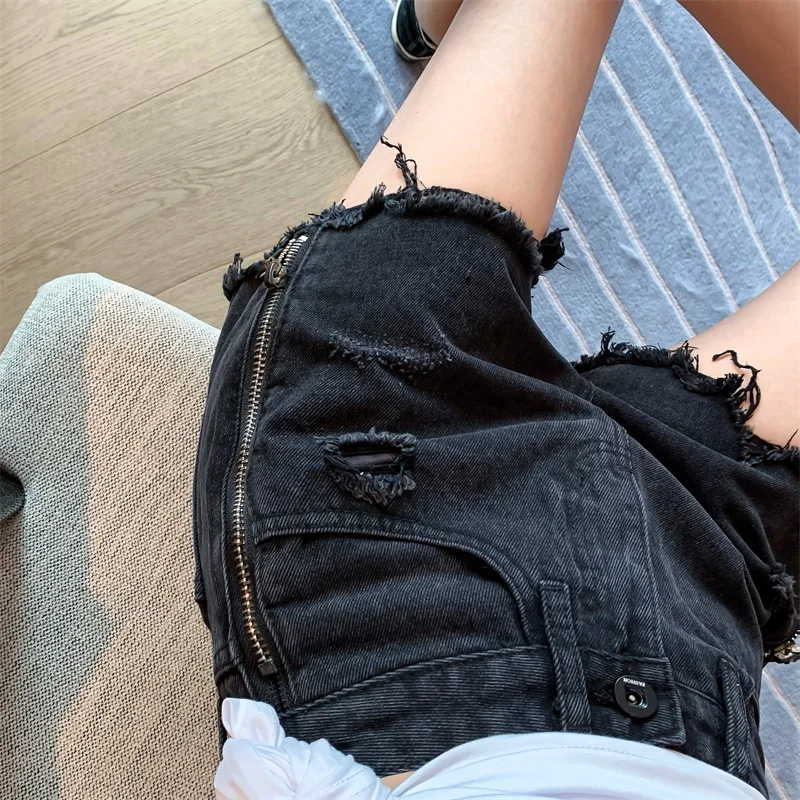 Женские винтажные джинсы с завышенной талией и широкими штанинами свободные