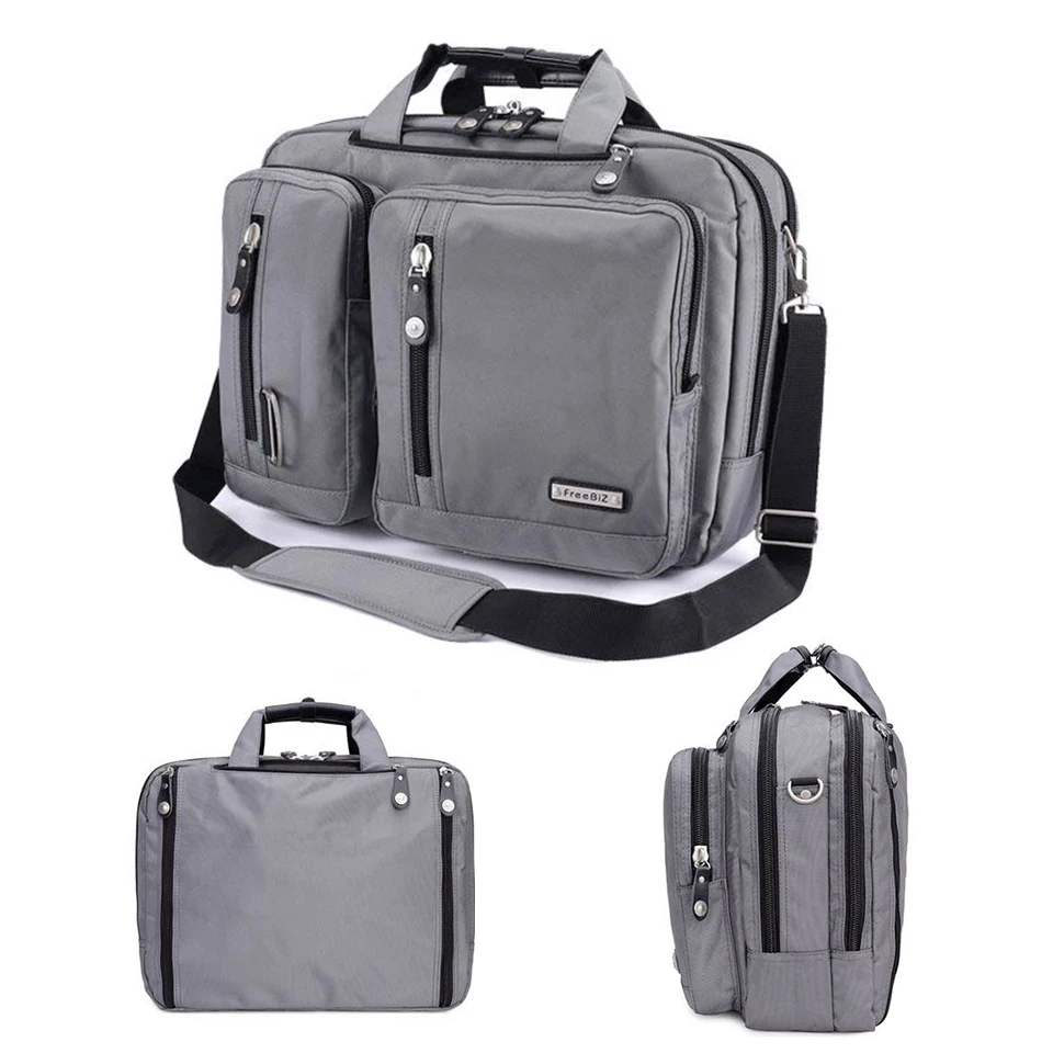 17 318 4 inches gaming laptop briefcase 3 in 1 multi purpose backpack business messenger shoulder bag handbag free global shipping