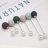 korean kerongsang scarf color shawl cardigan fashion collar pearl accessories pin of version brooch