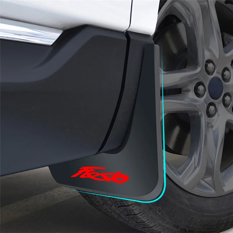 Грязи FlapsCar переднее заднее крыло защитные Брызговики для Ford Fiesta Sedan 2009 2010 2011 2012