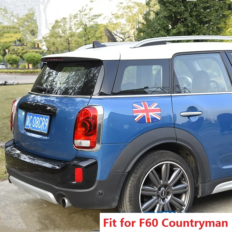 Union Jack Checker Авто Крышка топливного бака украшение чехол наклейка для Mini Cooper Countryman