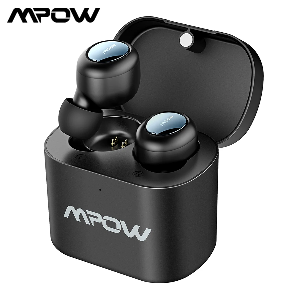 Mpow T2 Bluetooth 5 0 беспроводные наушники настоящие в ухо стерео для iPhone 11/7 Xiaomi|Наушники