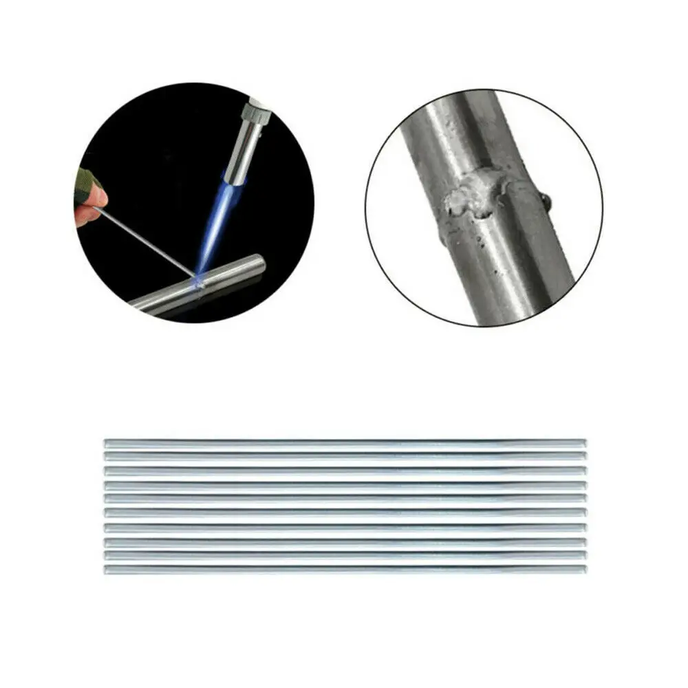 

50 шт. 33 см алюминиевый раствор, сварочные прутки с сердечником из флюса, ремонтный припой, проволока с низким уровнем плавления