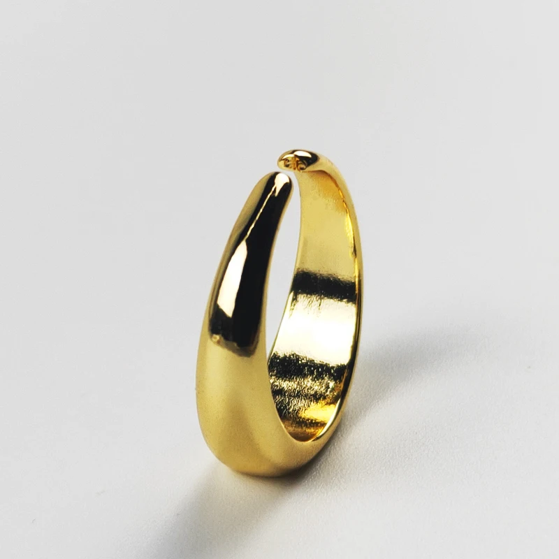 

Symbolic Yellow Rings with Gold Plated Material Luxury Jewelry Adjustable Ring for Men Women Wedding Ceremony Birthday Party Gif