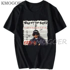 Футболка Eazy E с прямыми улицами компана, винтажная в стиле 90-х, с принтом в стиле рэп-хип-хоп, модная дизайнерская ретро одежда для мужчин