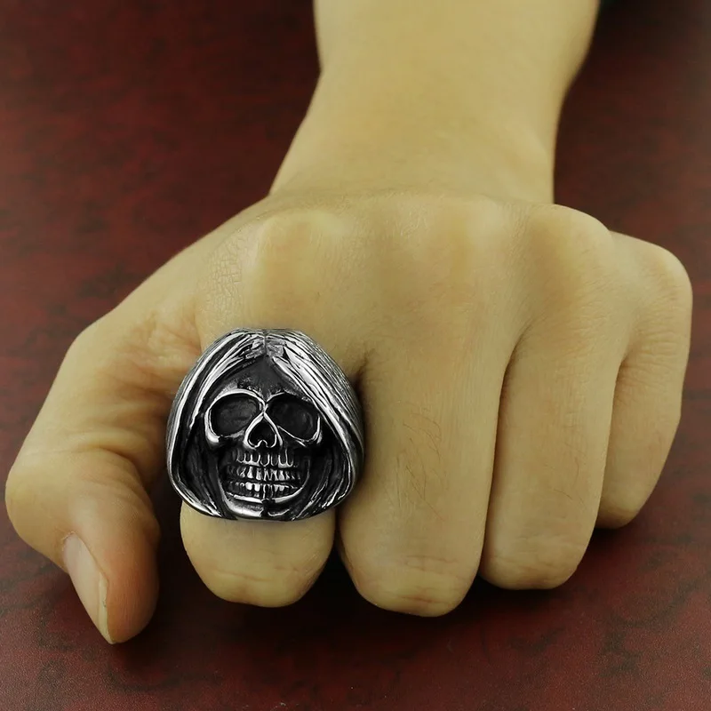 Стимпанк винтажное мужское кольцо старший брат короткие волосы банши из