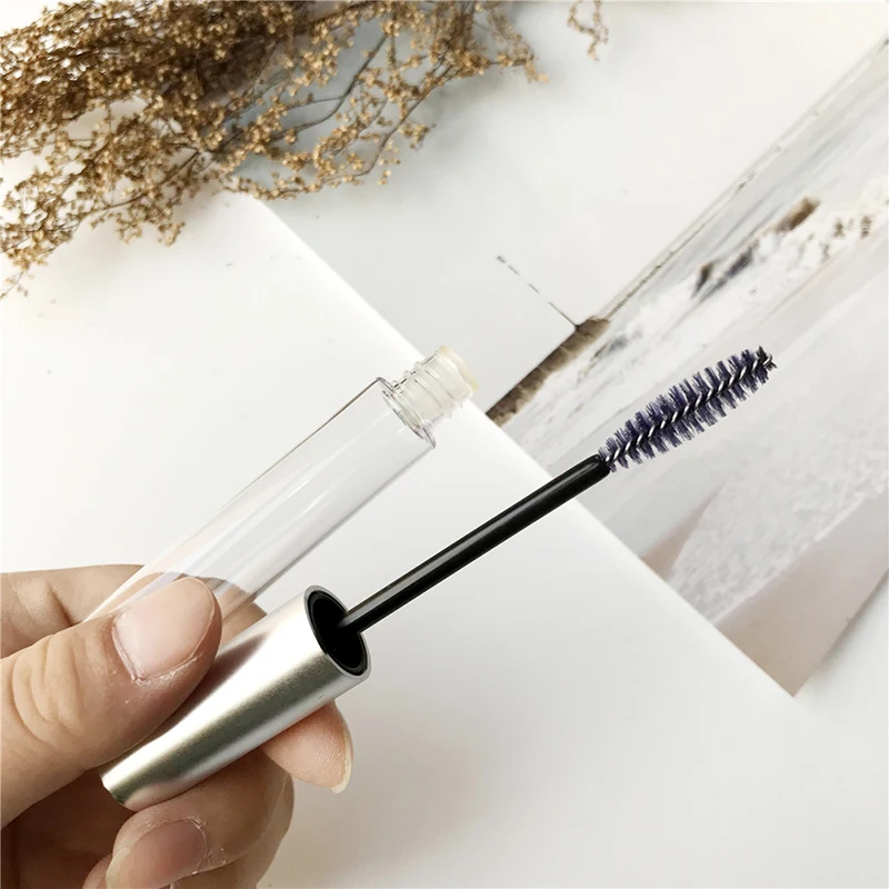 1 шт. Серебряная пустая Тушь для ресниц Крем флакон жидкая бутылка контейнер с