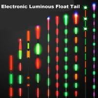 new electronic floating tail eye catching night tail day and night induction discoloration luminous fishing gear accessories