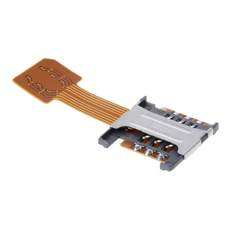 Гибридный двойной адаптер для двух SIM-карт Micro SD Android удлинитель телефона Nano Mic 19QA |