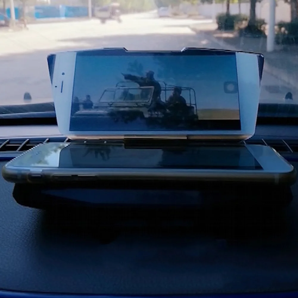 Автомобильный стоячий дисплей стеклянный регулируемый кронштейн для телефона