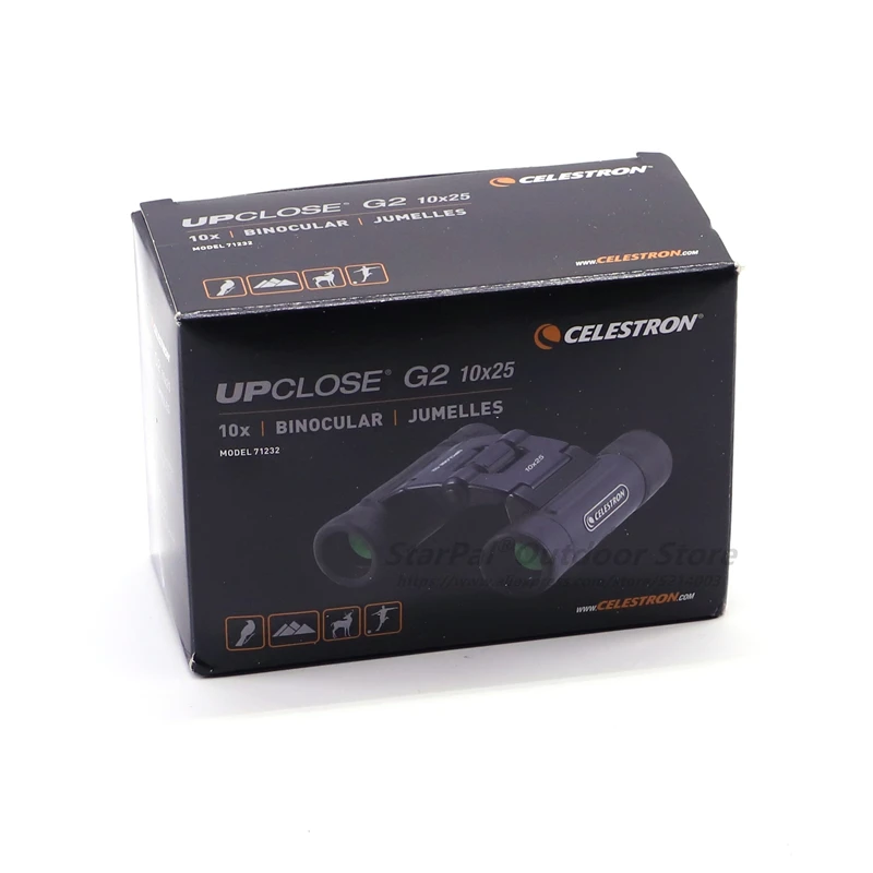Бинокль для крыши Celestron UpClose G2 10x25 мощный бинокль с полным многослойным покрытием